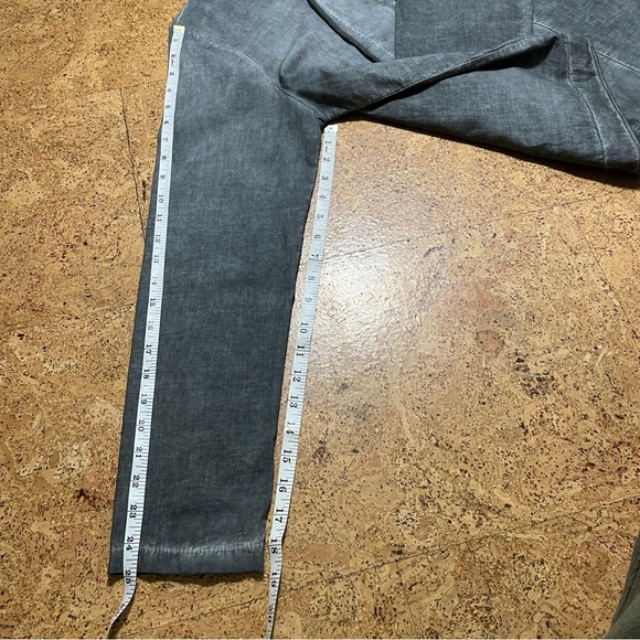 Inizio Lightweight Cotton Button Down Hooded Jacket In Charcoal Sz M - Picture 11 of 11